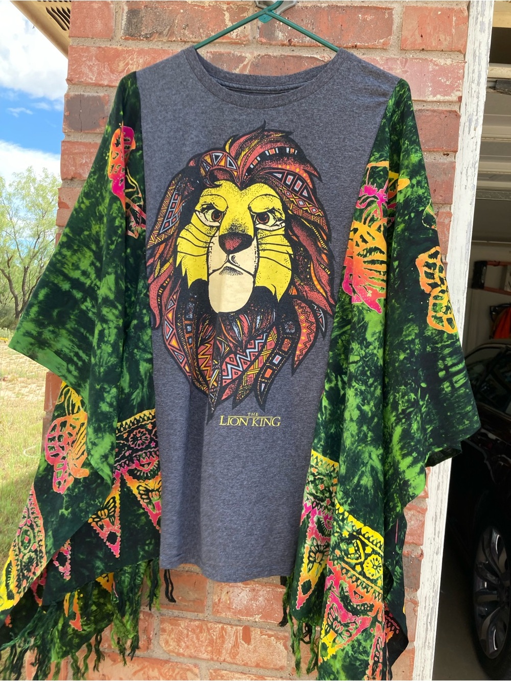 Lion King Kimono/Poncho Top